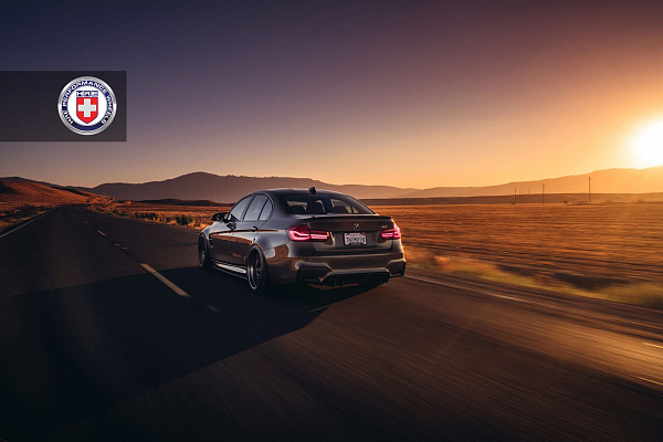 Фото дисков HRE 501M Глянцевый темный лак на BMW 3/M3 (F3x/F80)