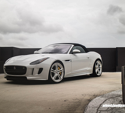 Фото дисков HRE S207 на Jaguar F-Type
