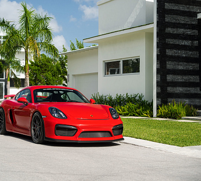 Фото дисков Vossen ML-X2 на Porsche Cayman II