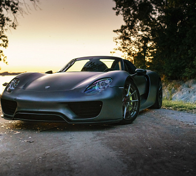 Фото дисков Vossen EVO-2 на Porsche 918 Spyder