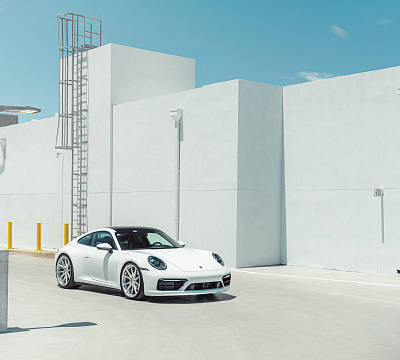 Фото дисков Vossen EVO-2 на Porsche 911 VIII