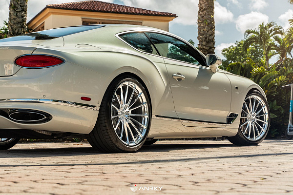 Фото дисков Anrky AN19 Полированный лак на Bentley Continental GT III