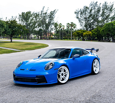 Фото дисков Anrky AN27 на Porsche 911 VIII