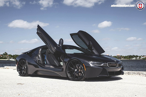 Фото дисков HRE P101 Черный сатин на BMW i8