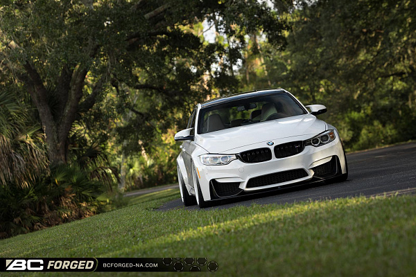 Фото дисков BC Forged TD01 Белый глянец на BMW 3/M3 (F3x/F80)