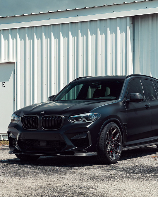 Фото дисков EVO-3R Глянцевый темный лак на BMW X3/X3 M (G01/F97)