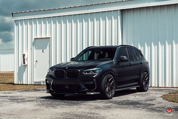 Фото дисков Vossen EVO-3R Глянцевый темный лак на BMW X3/X3 M (G01/F97)