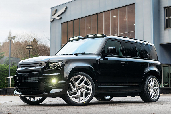 Фото дисков Kahn Type 52 RS Сатиновый лак на Land Rover Defender II