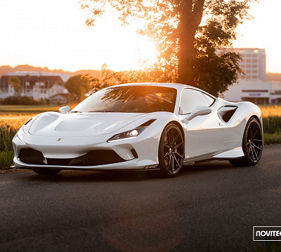 Фото дисков NOVITEC NF8 на Ferrari F8