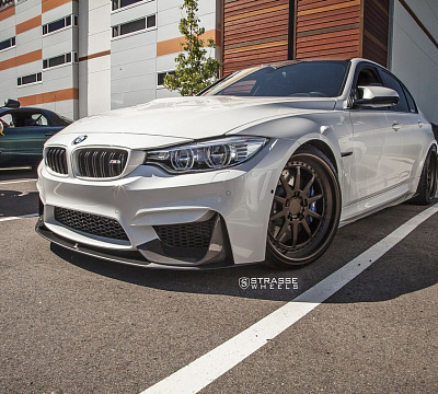 Фото дисков Strasse Wheels R10 Competition на BMW 3/M3 (F3x/F80)