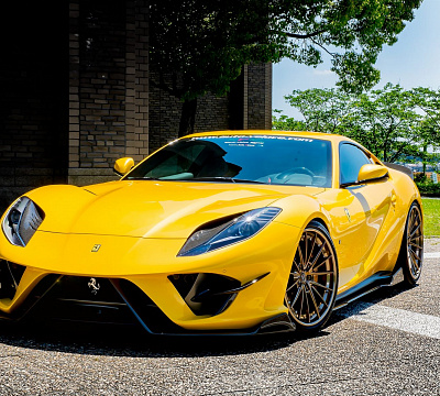 Фото дисков Anrky AN39 на Ferrari 812