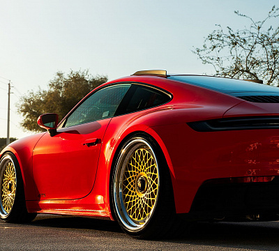 Фото дисков 1886 Wheels S009 на Porsche 911 VIII
