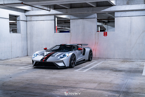 Фото дисков Anrky XR-305 Сатиновый графит на Ford GT II