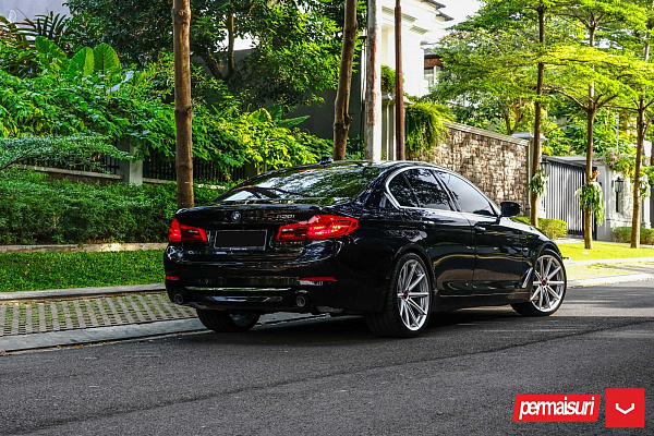Фото дисков Vossen VFS-10 Серебро на BMW 5/M5 (G30/F90)