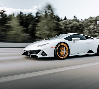 Фото дисков Brixton Forged VL4 на Lamborghini Huracan
