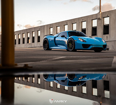 Фото дисков Anrky AN38 на Porsche 918 Spyder