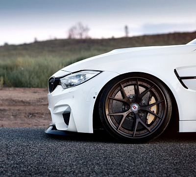 Фото дисков HRE S101 на BMW 4/M4 (F32/F82)