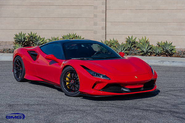 Фото дисков Brixton Forged R11-R Черный сатин на Ferrari F8