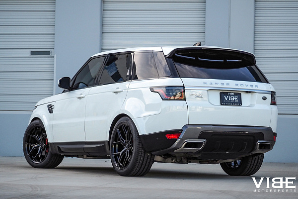 Фото дисков Vossen HF-5 Черный глянец на Range Rover Sport II