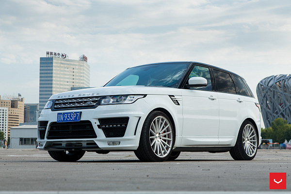 Фото дисков Vossen VFS-2 Серебро на Range Rover Sport II