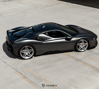 Фото дисков Anrky S1-X3 на Ferrari SF90
