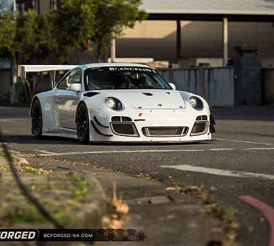 Фото дисков BC Forged RS43 на Porsche 911 VI