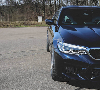 Фото дисков HRE P101 на BMW 5/M5 (G30/F90)