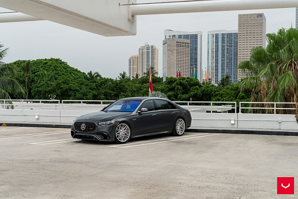 Фото дисков Vossen HF-7 Серебро на Mercedes-Benz S-Class (W223)