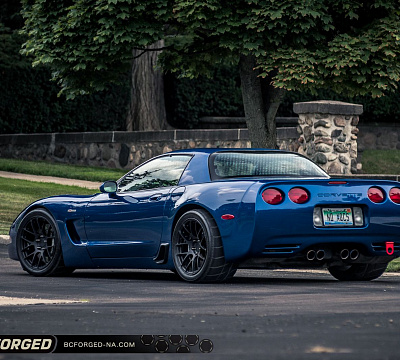 Фото дисков BC Forged RS40 на Chevrolet Corvette C5