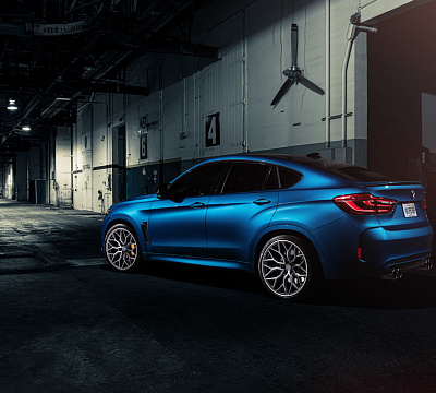 Фото дисков Vossen HF-2 на BMW X6/X6 M (F16/F86)