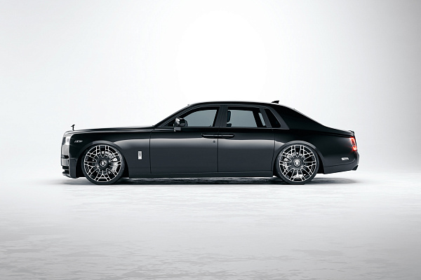 Фото дисков Brixton Forged LX02 Алмазная проточка на Rolls-Royce Phantom