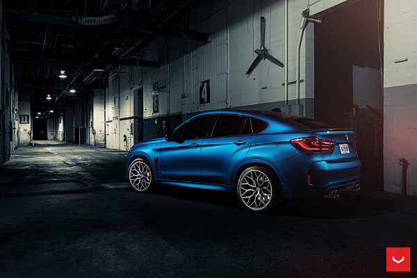 Фото дисков Vossen HF-2 Алмазная проточка на BMW X6/X6 M (F16/F86)