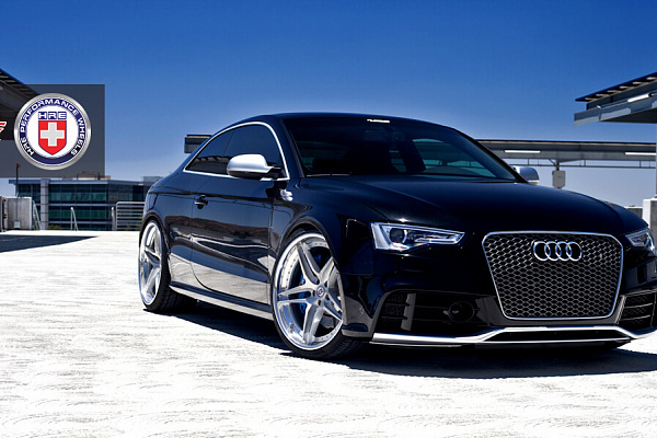 Фото дисков HRE S107 Глянцевый лак на Audi A/S/RS 5 (8T)