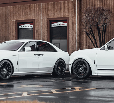 Фото дисков Brixton Forged LX01 на Rolls-Royce Cullinan