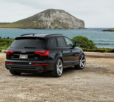 Фото дисков Vossen CV3 на Audi Q7 (4L)