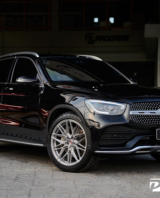 Фото дисков EVO-5 Глянцевый лак на Mercedes-Benz GLC (X253, C253)