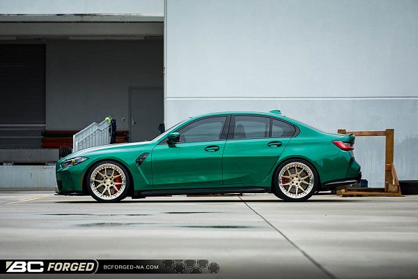 Фото дисков BC Forged HCA165 Сатиновая шампань на BMW 3/M3 (G2x/G80)