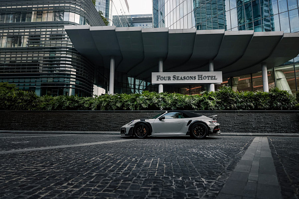 Фото дисков Brixton Forged R11-R Черный сатин на Porsche 911 VIII