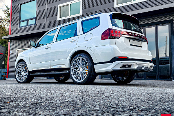 Фото дисков Vossen HF6-5 Серебро на Kia Mohave