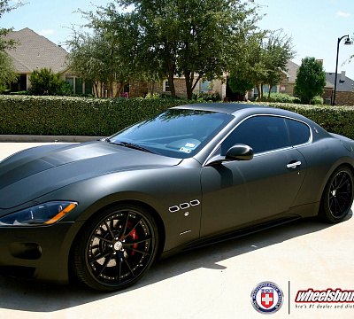 Фото дисков HRE S104 на Maserati GranTurismo I