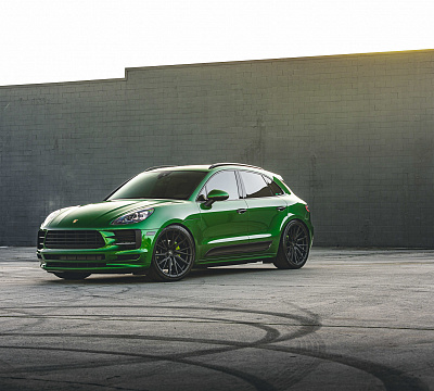 Фото дисков Vossen HF-4T на Porsche Macan I