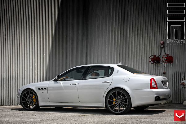 Фото дисков Vossen CVT Сатиновый графит на Maserati Quattroporte V