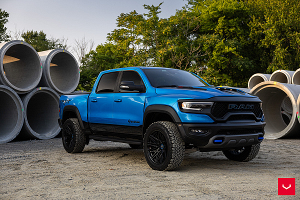 Фото дисков Vossen HF6-5 Черный сатин на Ram 1500 V