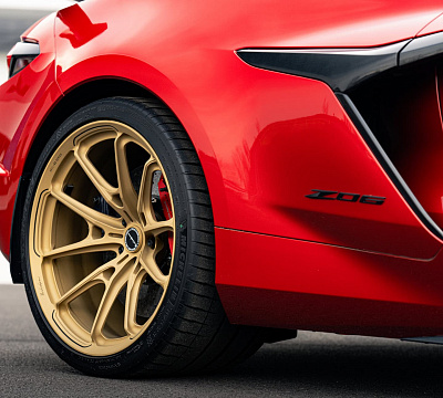 Фото дисков Brixton Forged PF11 R / RS на Chevrolet Corvette C8