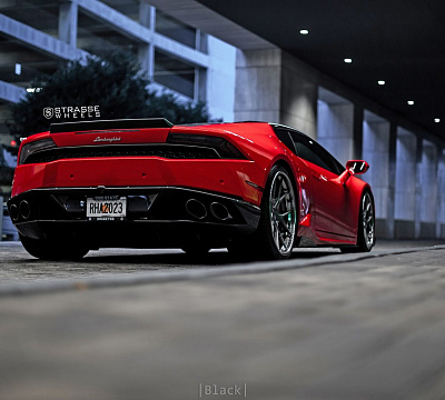 Фото дисков Strasse Wheels SM5R Deep Concave FS на Lamborghini Huracan