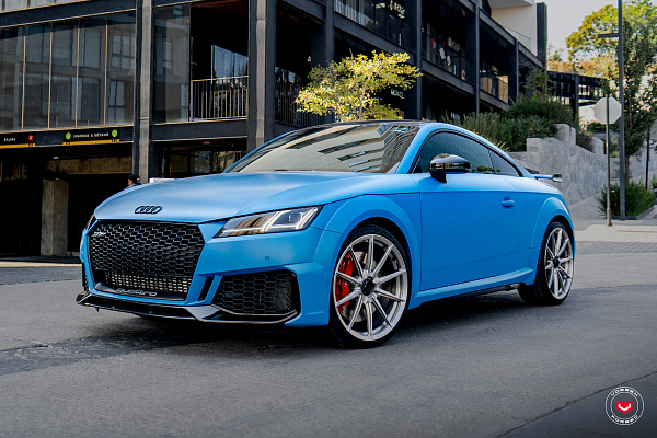 Фото дисков Vossen VPS-1 Глянцевый тонированный лак на Audi TT (8S)