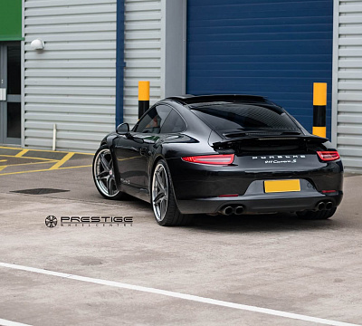 Фото дисков HRE S107 на Porsche 911 VII