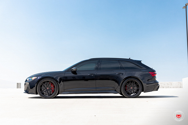 Фото дисков Vossen EVO-5R Сатиновый графит на Audi A/RS 6 (C8)
