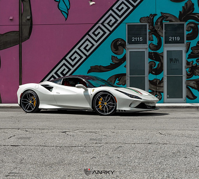 Фото дисков Anrky AN11 на Ferrari F8