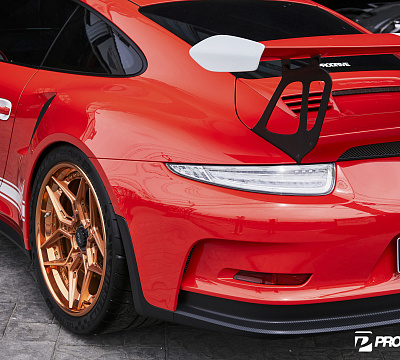 Фото дисков Vossen EVO-4R (3-Piece) на Porsche 911 VIII